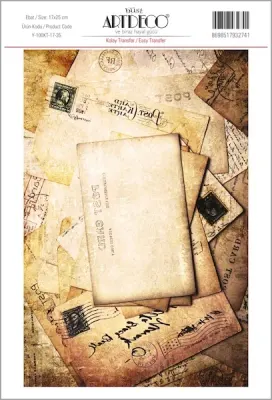ARTDECO KOLAY TRANSFER 17x25 CM NO:35 Y-100-KT17-35