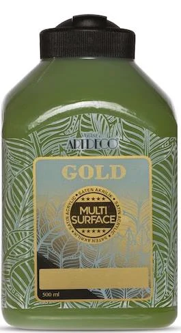 ARTDECO AKRİLİK BOYA GOLD MULTI-SURFACE 500 ML KAKTÜS YEŞİLİ Y-G70L-290