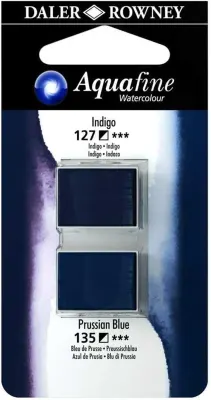 DALER ROWNEY SULU BOYA TABLET H/P SET 10 131017010 INDIGO/PRUSSIAN BLUE