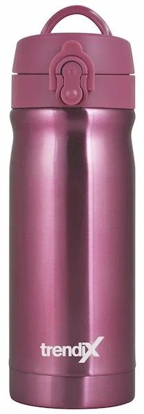 TRENDIX MATARA ÇELİK İÇLİ 350 ML TOZ PEMBE U1800-TP