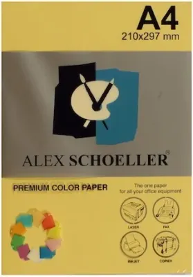 ALEX FOTOKOPİ KAĞIDI A4 SARI 500 LÜ ALX-560