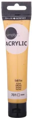DALER ROWNEY AKRİLİK BOYA SIMPLY SERİSİ 75 ML GOLD 126975701