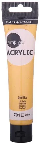 DALER ROWNEY AKRİLİK BOYA SIMPLY SERİSİ 75 ML GOLD 126975701