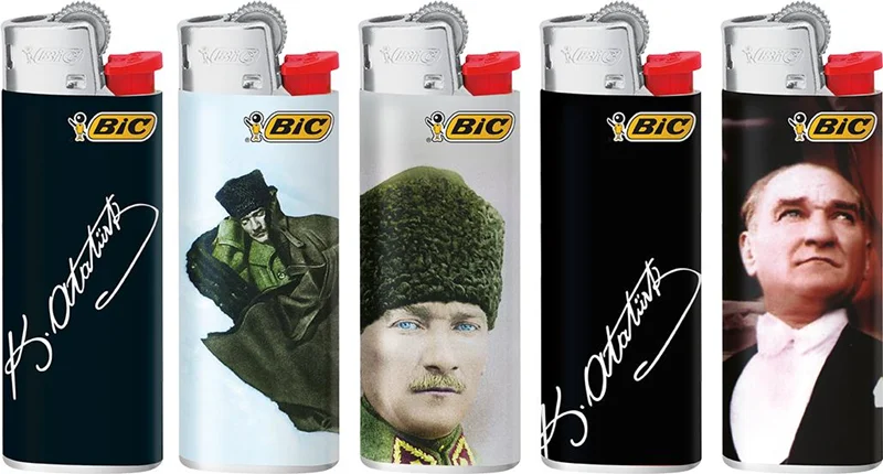 BIC ÇAKMAK J5 SLV ATATÜRK 50LI TR 924939