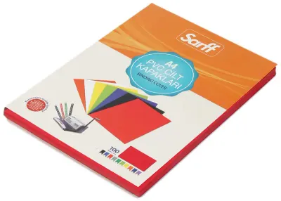 SARFF CİLT KAPAĞI A4 160M PVC MAVİ 100 LÜ 15201014