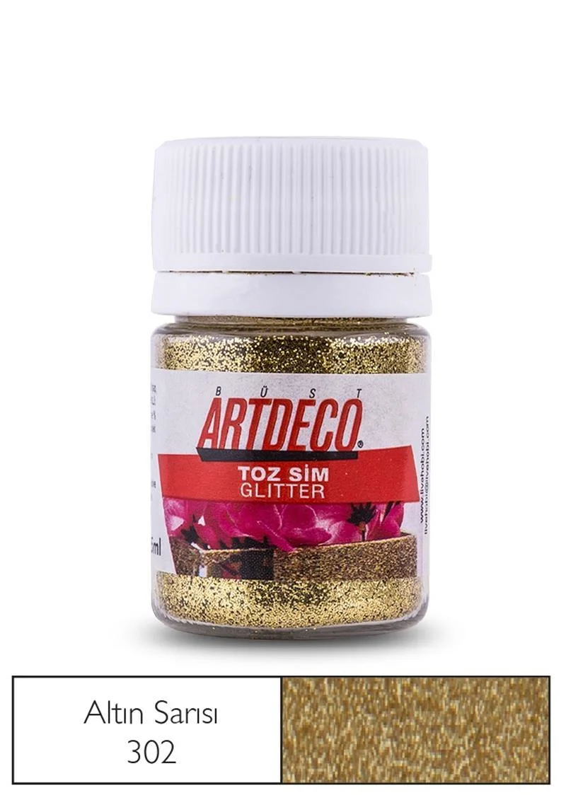 ARTDECO TOZ SİM 25 ML ALTIN SARISI Y-012A-302