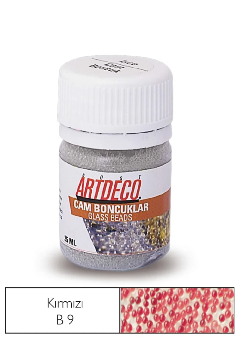 ARTDECO CAM BONCUK 25 ML KIRMIZI Y-029A-B9