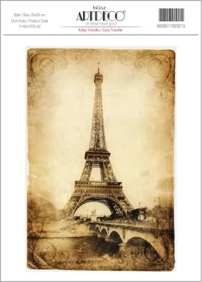 ARTDECO KOLAY TRANSFER 25x35 CM NO:42 Y-100-KT25-42