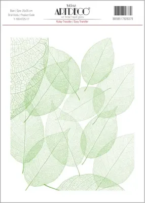 ARTDECO KOLAY TRANSFER 25x35 CM NO:17 Y-100-KT25-17