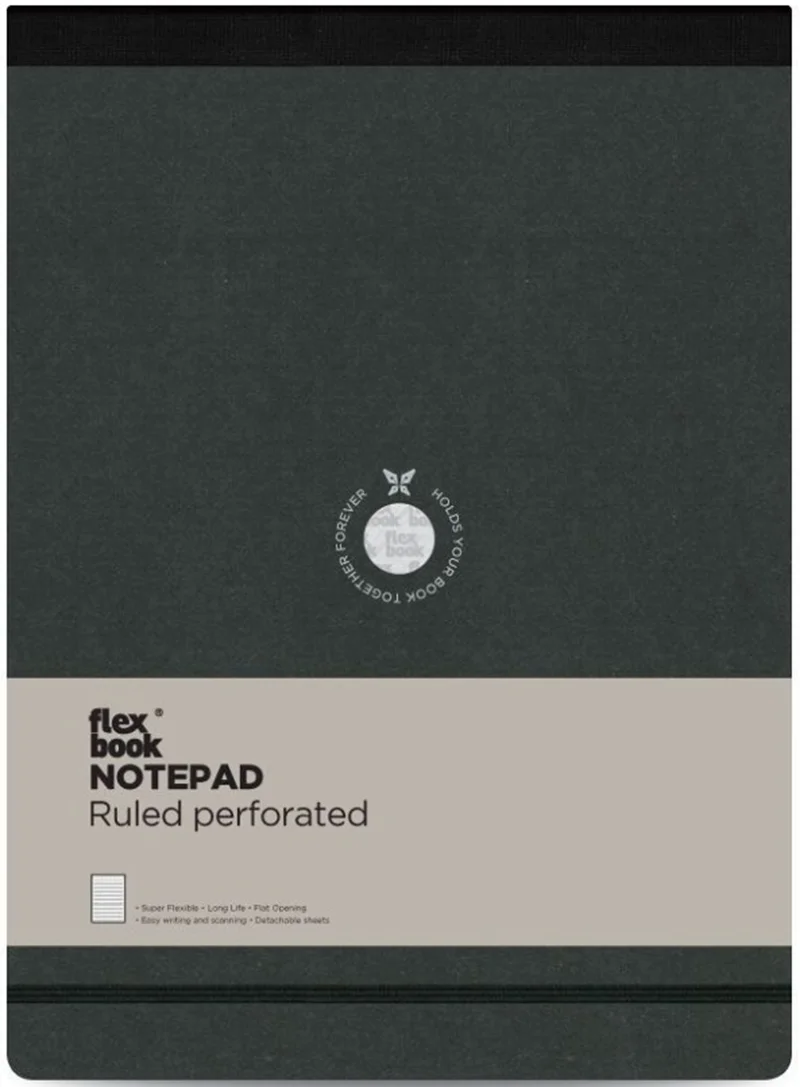FLEX BOOK DEFTER 21x28 SİYAH 160SF.ÇİZGİLİ  FB 43