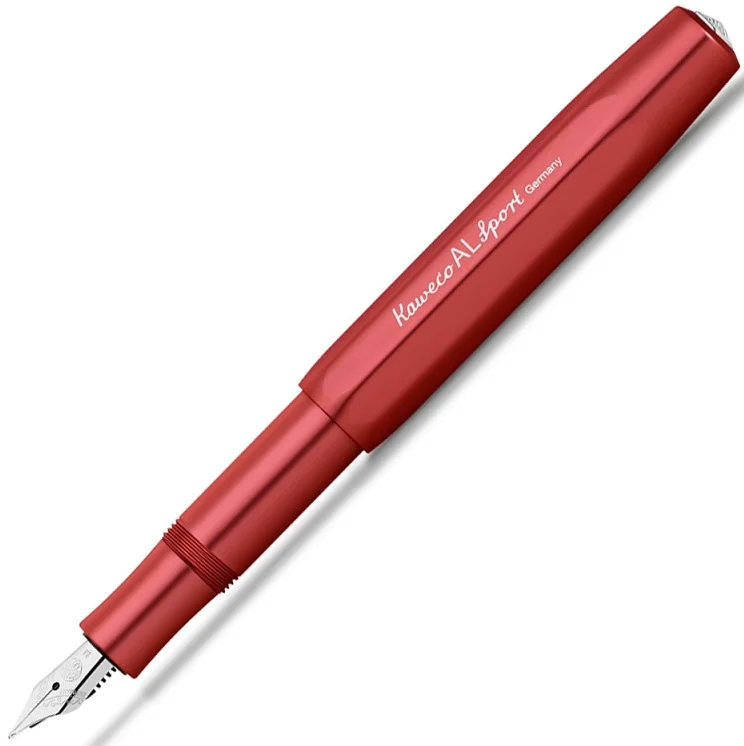 KAWECO DOLMA KALEM AL SPORT METALİK KIRMIZI M UÇ 10001563
