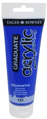 DALER ROWNEY AKRİLİK BOYA GRADUATE SERİSİ 120 ML ULRTA BLUE 123120123