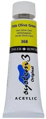 DALER ROWNEY AKRİLİK BOYA SYSTEM 3 ORIGINAL SERİSİ 75 ML PALE OLIVE GREEN 129075368