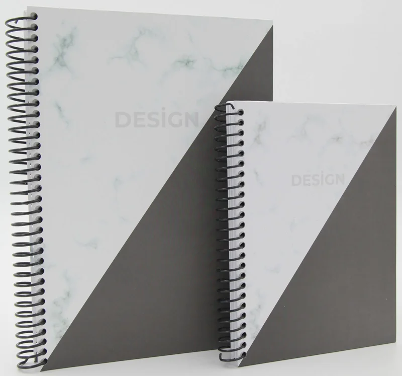 DİLMAN DEFTER DESIGN SPİRALLİ SERT KAPAK 16x22 120 YP KARELİ 2173