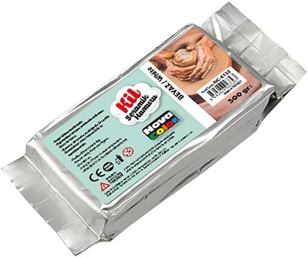 NOVA COLOR SERAMİK KİLİ 500 GR BEYAZ NC-4133