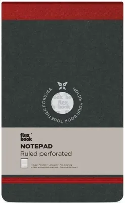 FLEX BOOK NOTEPAD 10x17 KIRMIZI 160SF.ÇİZGİLİ FB 44