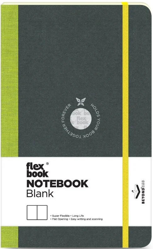 FLEX BOOK DEFTER 13x21 A.YEŞİL 192SF.DÜZ FB 05