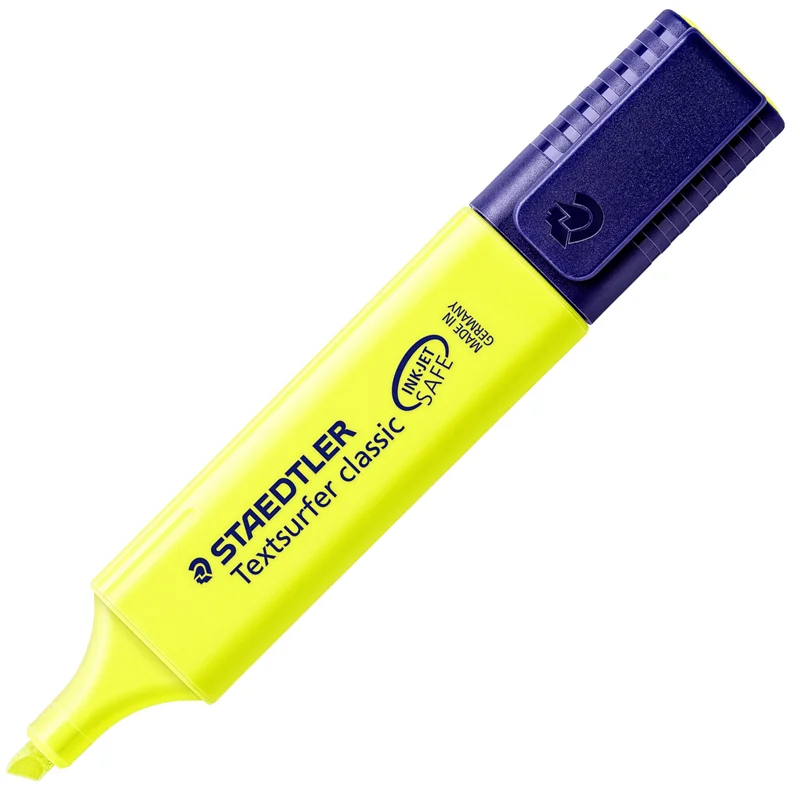 STAEDTLER FOSFORLU KALEM TEXTSURFER CLASSIC SARI 364-1