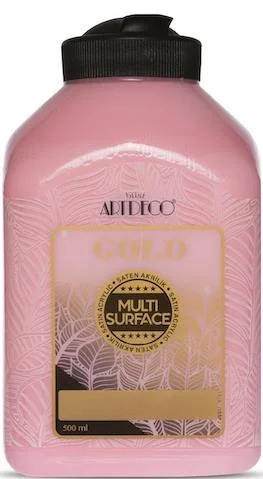 ARTDECO AKRİLİK BOYA GOLD MULTI-SURFACE 500 ML BEBEK PEMBE Y-G70L-258