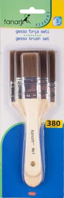 FANART FIRÇA SETİ ACADEMY GESSO 3 LÜ F-7380.S1