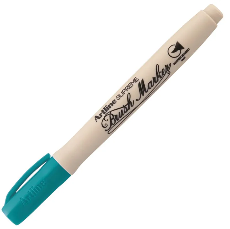 ARTLINE KEÇELİ KALEM SUPREME BRUSH MARKER FIRÇA UÇLU TURKUAZ A-EPF-F TURQUOI