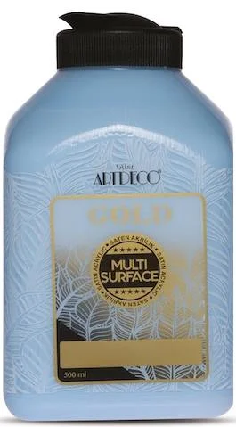 ARTDECO AKRİLİK BOYA GOLD MULTI-SURFACE 500 ML BEBEK MAVİ Y-G70L-268