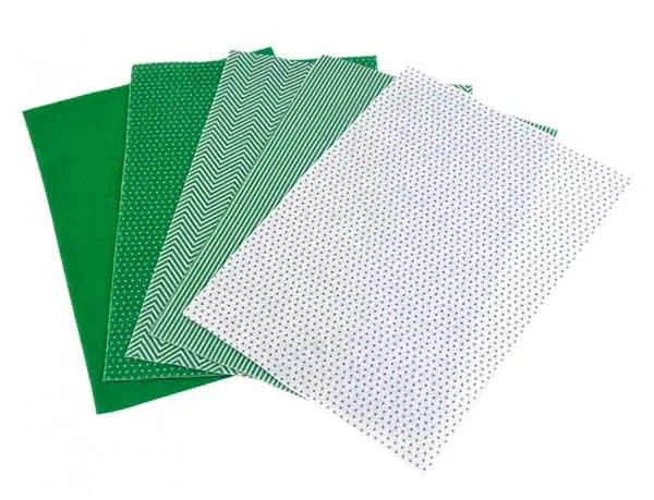LİNO KEÇE 20x30 GOLD YEŞİL 5 DESEN 10'LU 2724J
