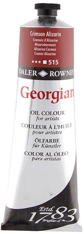 DALER ROWNEY YAĞLI BOYA GEORGIAN GOC SERİSİ 225 ML ALIZARIN CRIMSON 111225515