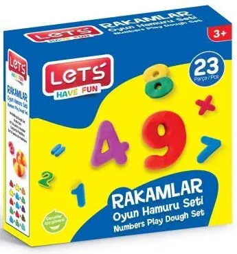 LETS OYUN HAMURU SET RAKAMLAR SETİ L9102