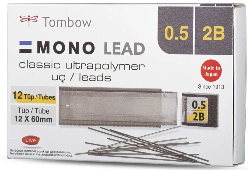 HB TOMBOW MİN 05 2B 12 Lİ PAKET
