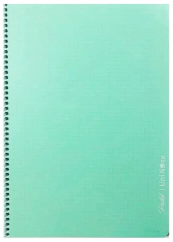 ÇINAR DEFTER A4 PASTEL SPİRALLİ PP KAPAK 40 YP. ÇİZGİLİ 71913