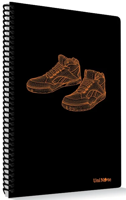 ÇINAR DEFTER A4 FREESTYLE SPİRALLİ PP KAPAK 120 YP. ÇİZGİLİ 72313