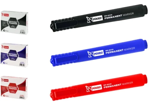 MİKRO PERMANENT MARKER SİYAH 6008S