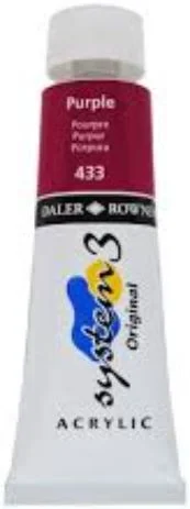 DALER ROWNEY AKRİLİK BOYA SYSTEM 3 ORIGINAL SERİSİ 75 ML PURPLE 129075433