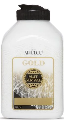 ARTDECO AKRİLİK BOYA GOLD MULTI-SURFACE 500 ML BEYAZ SABUN Y-G70L-336