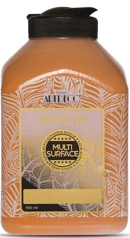 ARTDECO AKRİLİK BOYA GOLD MULTI-SURFACE 500 ML MEŞE RENGİ Y-G70L-301