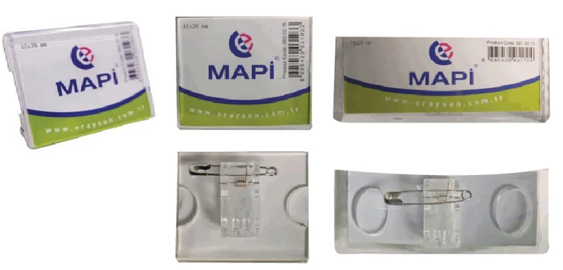 MAPİ İSİMLİK DİKDÖRTGEN 54X86 ŞEFFAF 25L 501 00 25