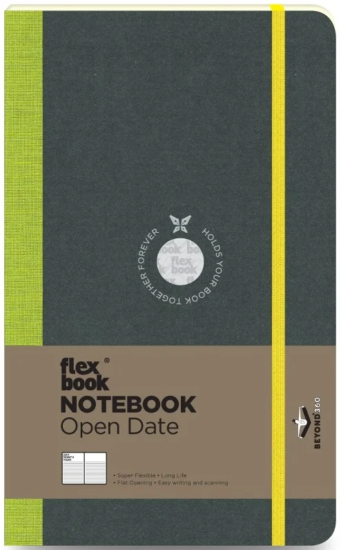 FLEX BOOK DEFTER 13x21 A.YEŞİL 192SF.ÇİZGİLİ FB 23