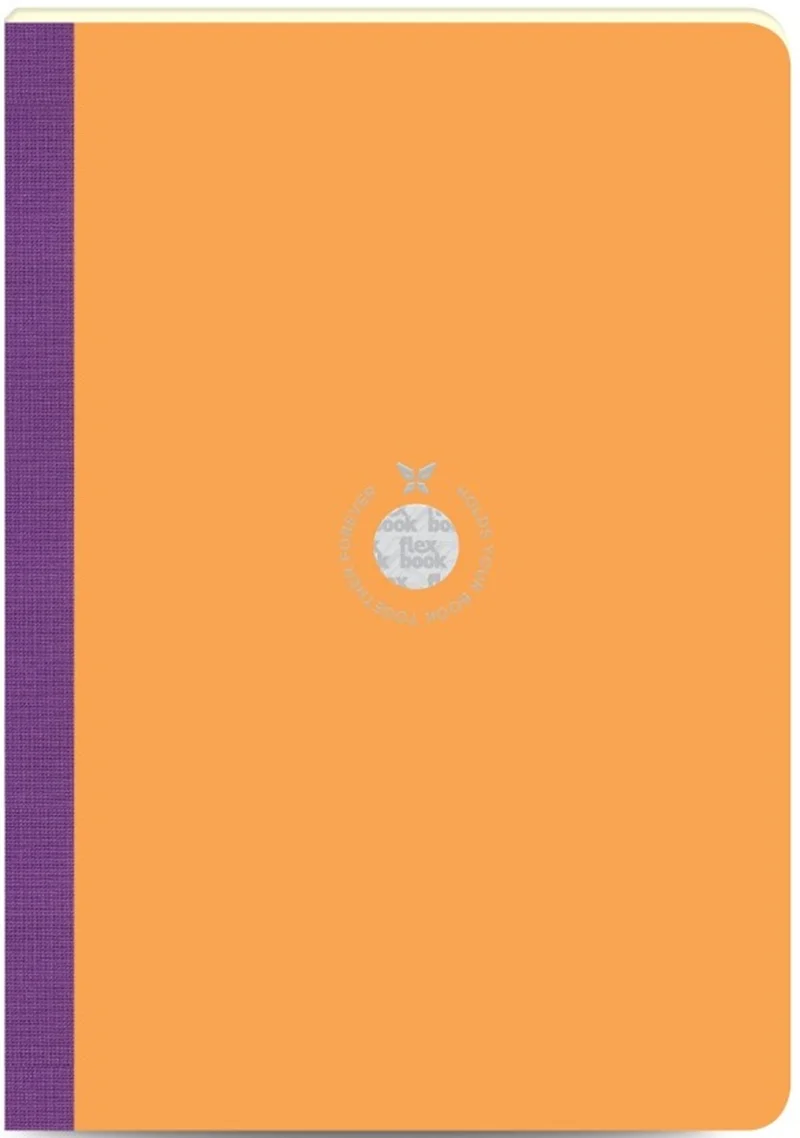 FLEX BOOK DEFTER 17x24 TURUNCU 160SF.ÇİZGİLİ  FB 37