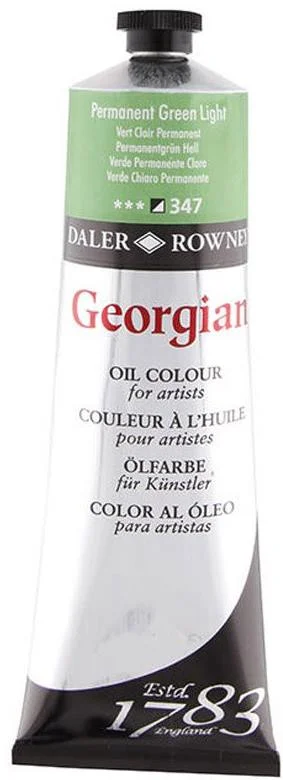 DALER ROWNEY YAĞLI BOYA GEORGIAN GOC SERİSİ 225 ML PERM GREEN LIGHT 111225347