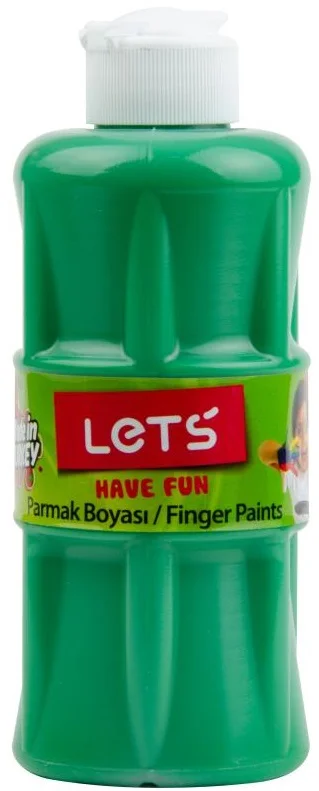 LETS PARMAK BOYASI 250 ML YEŞİL L-5607