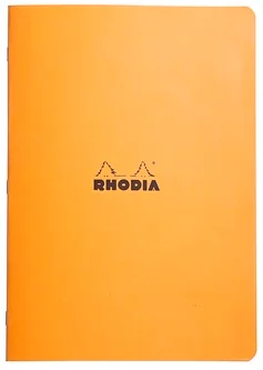RHODIA DEFTER BASIC DİKİŞLİ A4 80 GR 48 YP KARELİ TURUNCU RD119168
