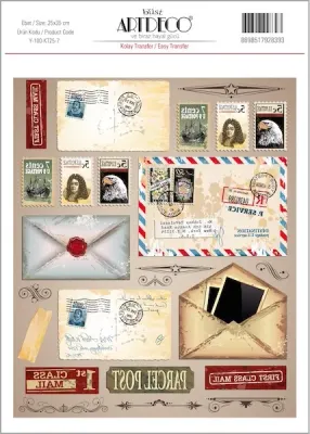 ARTDECO KOLAY TRANSFER 25x35 CM NO:07 Y-100-KT25-7