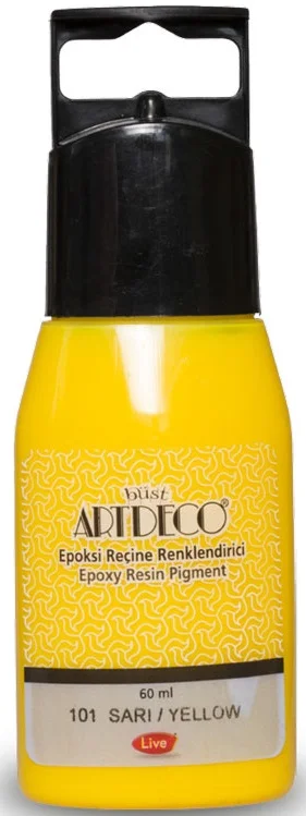 ARTDECO EPOKSİ REÇİNE RENKLENDİRİCİ 60 ML SARI Y-054C-101