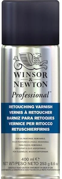 W&amp;N YARDIMCI MALZEME RETOUCHING VARNISH (RÖTUŞ VERNİĞİ) 400 ML SPREY WN-WN-3041983