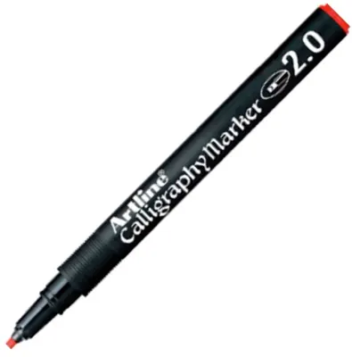 ARTLINE KALİGRAFİ KALEMİ CALLIGRAPHY MARKER PERMANENT 812 2.0 YEŞİL