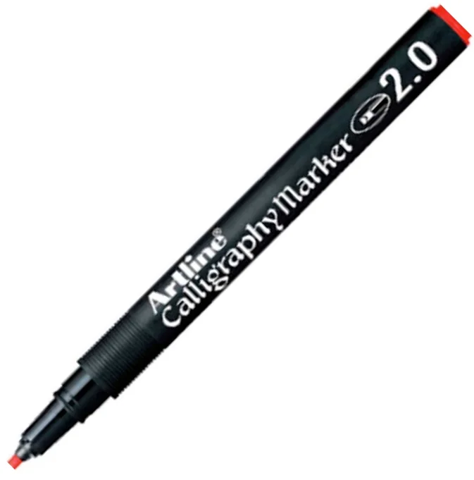 ARTLINE KALİGRAFİ KALEMİ CALLIGRAPHY MARKER PERMANENT 812 2.0 YEŞİL