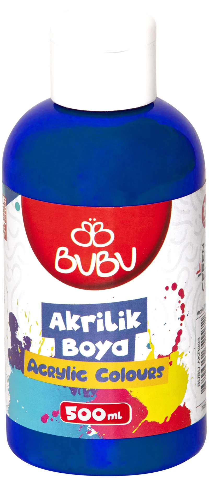 BU-BU AKRİLİK BOYA 500 GR. FOS.MAVİ BUBU-AKR032