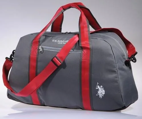 U.S POLO DUFFLE ÇANTA BÜYÜK BOY YENİ GRİ PLDUF6972