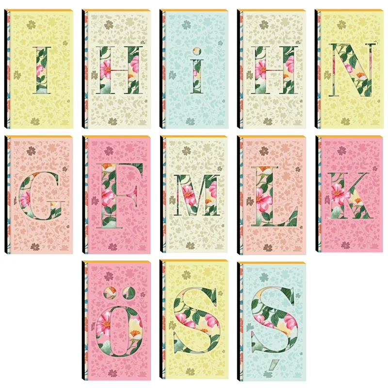 LİLAMOR DEFTER 9x16 HARF 25 ASORTİ 48 SF. 100 LÜ LLM-DF0916-HD01
